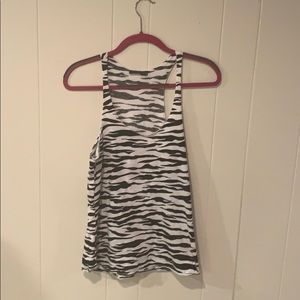 Brandy Melville Zebra tank